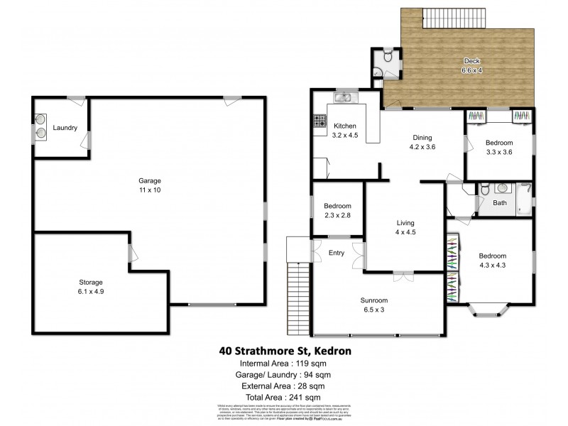 40 Strathmore Street, Kedron QLD 4031 Floorplan