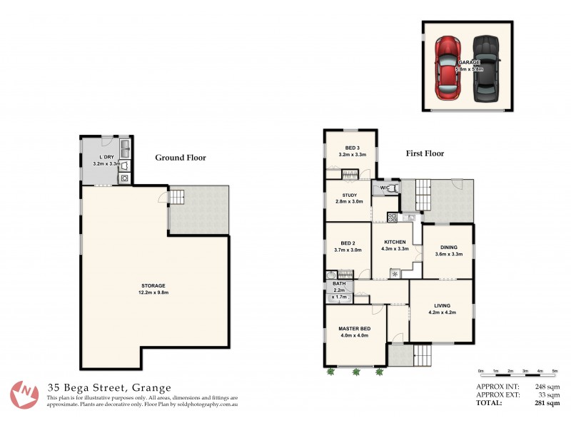 35 Bega Street, Grange QLD 4051 Floorplan