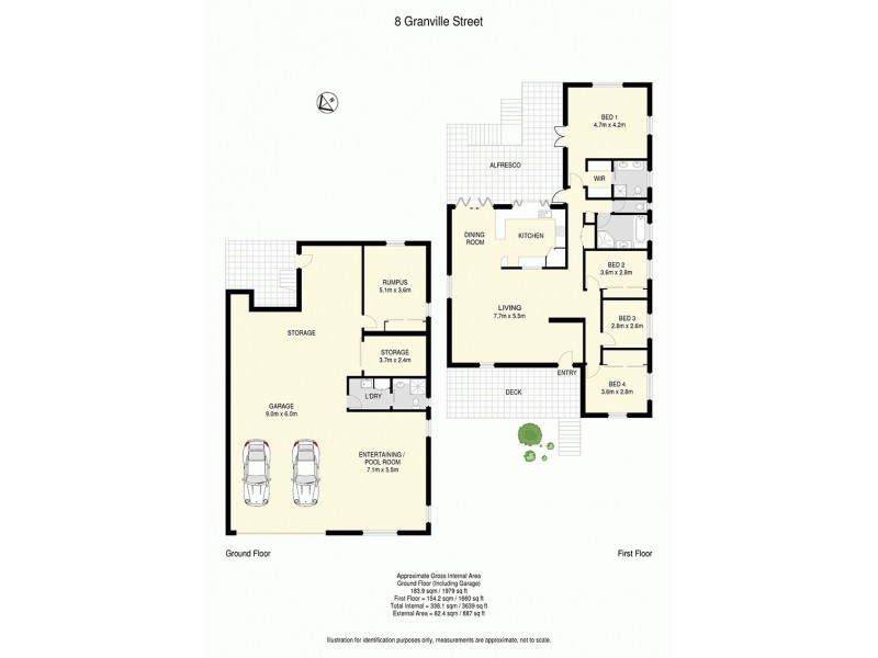 8 Granville Street, Wilston QLD 4051 Floorplan