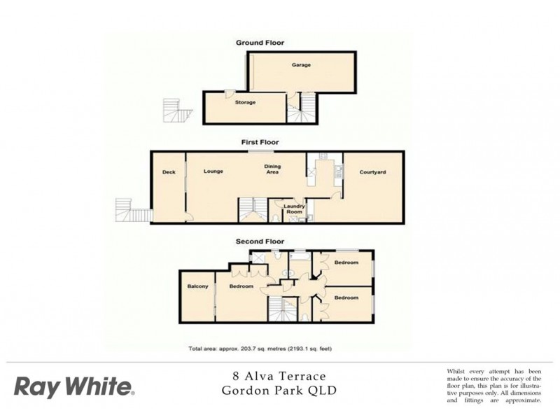8 Alva Terrace, Gordon Park QLD 4031 Floorplan