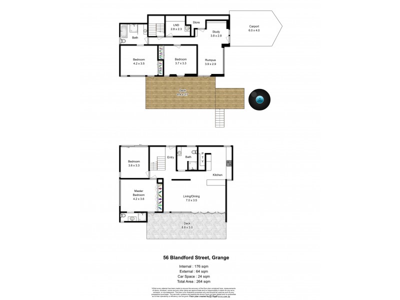 56 Blandford Street, Grange QLD 4051 Floorplan