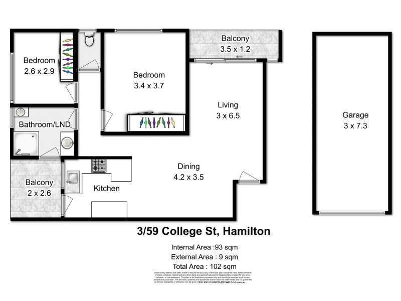 3/59 College Street, Hamilton QLD 4007