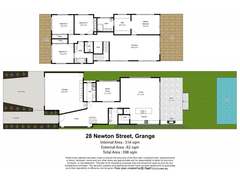28 Newton Street, Grange QLD 4051 Floorplan