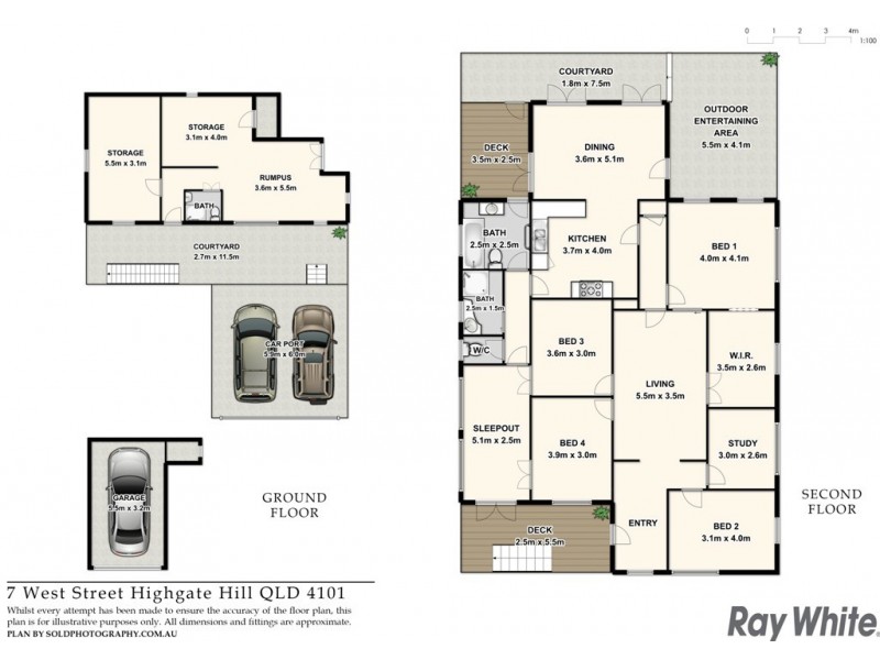 7 West Street, Highgate Hill QLD 4101 Floorplan