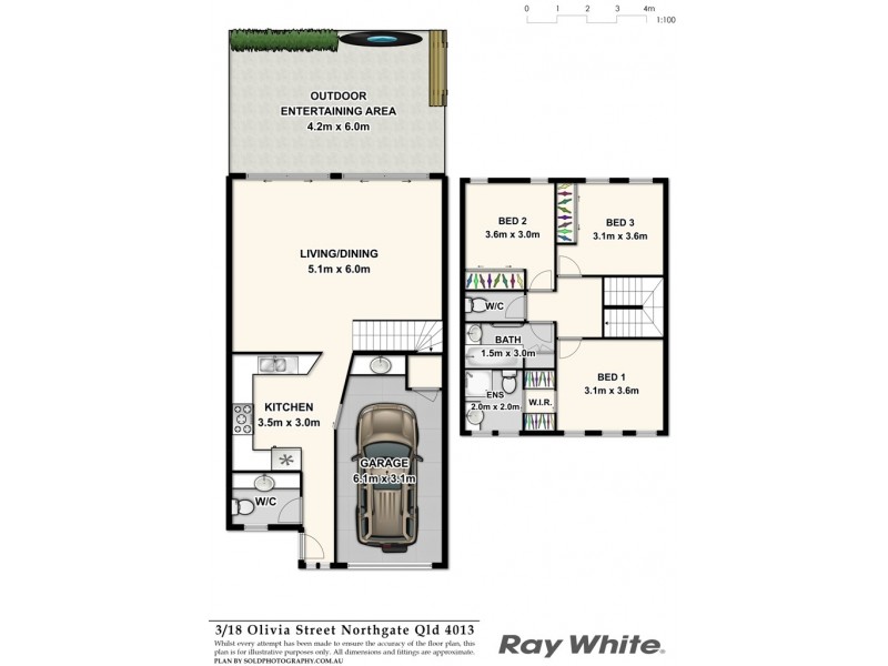 U3/18 Olivia Street, Northgate QLD 4013 Floorplan