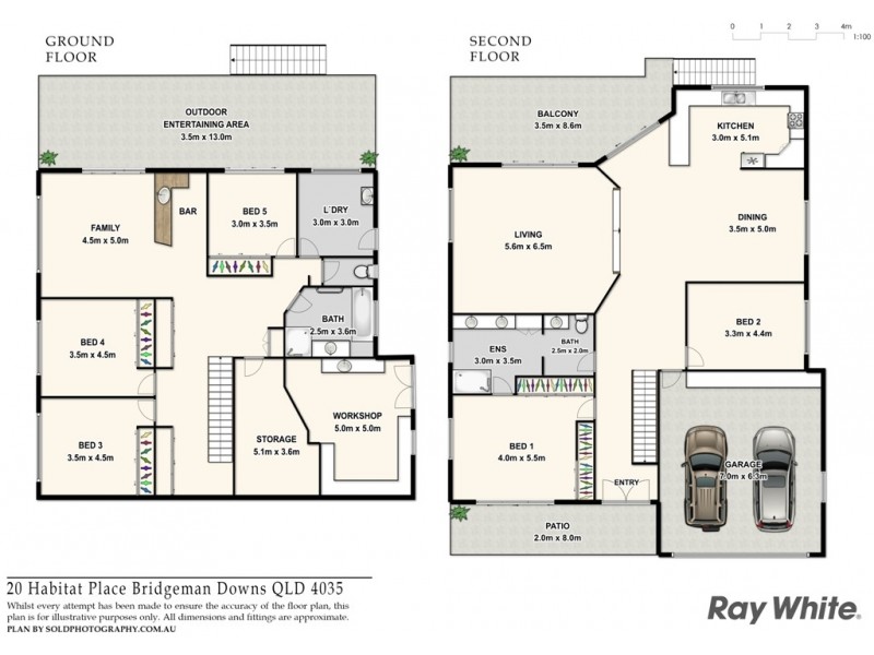 20 Habitat Place, Bridgeman Downs QLD 4035 Floorplan
