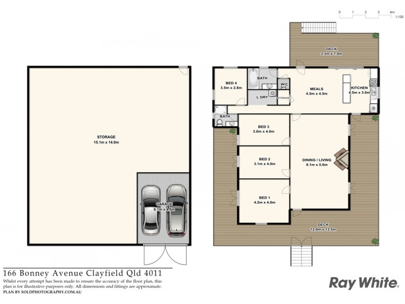 166 Bonney Avenue, Clayfield QLD 4011 Floorplan
