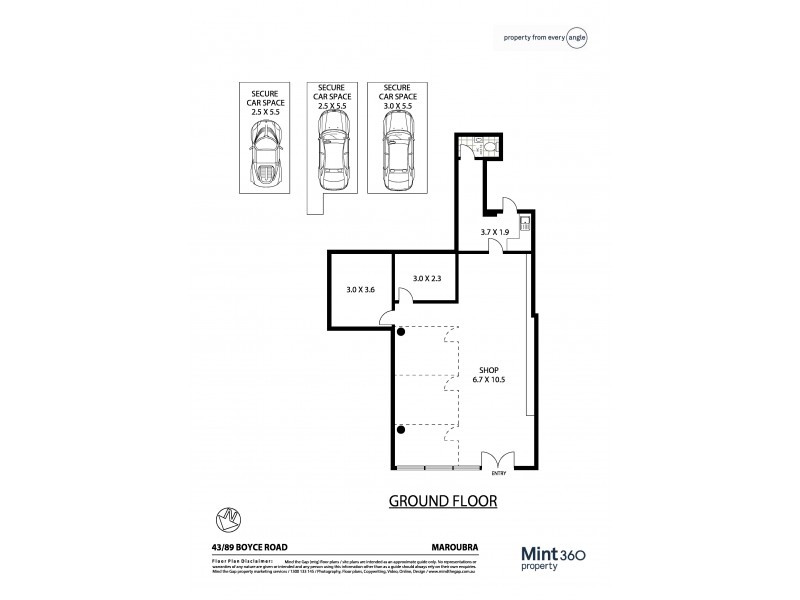 43/89-91 Boyce Road, Maroubra NSW 2035 Floorplan