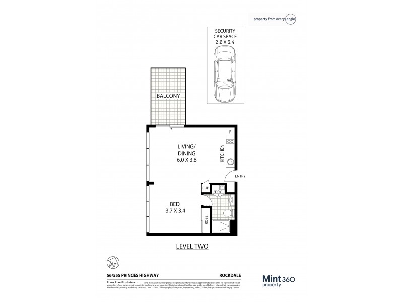 56/555 Princes Highway, Rockdale NSW 2216 Floorplan