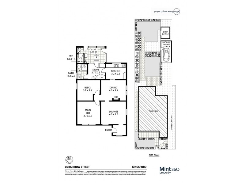 95 Rainbow Street, Kingsford NSW 2032 Floorplan