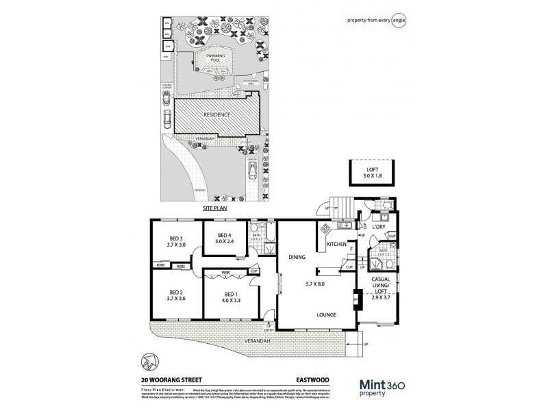 20 Woorang Street, Eastwood NSW 2122 Floorplan