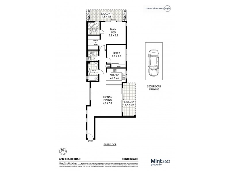 6/32 Beach Road, Bondi NSW 2026