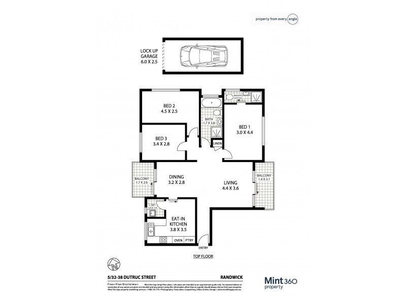 5/32-38 Dutruc Street, Randwick NSW 2031 Floorplan