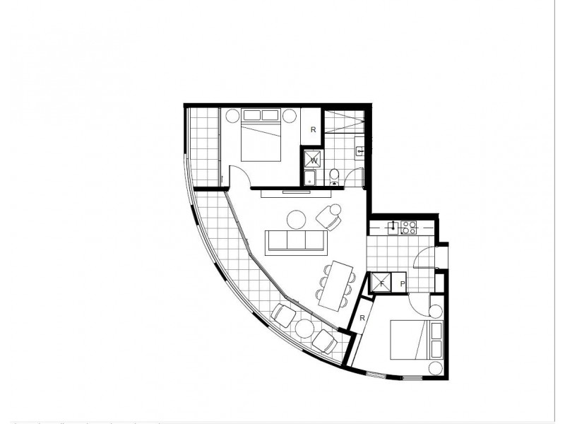 17/201 Barker Street, Randwick NSW 2031 Floorplan