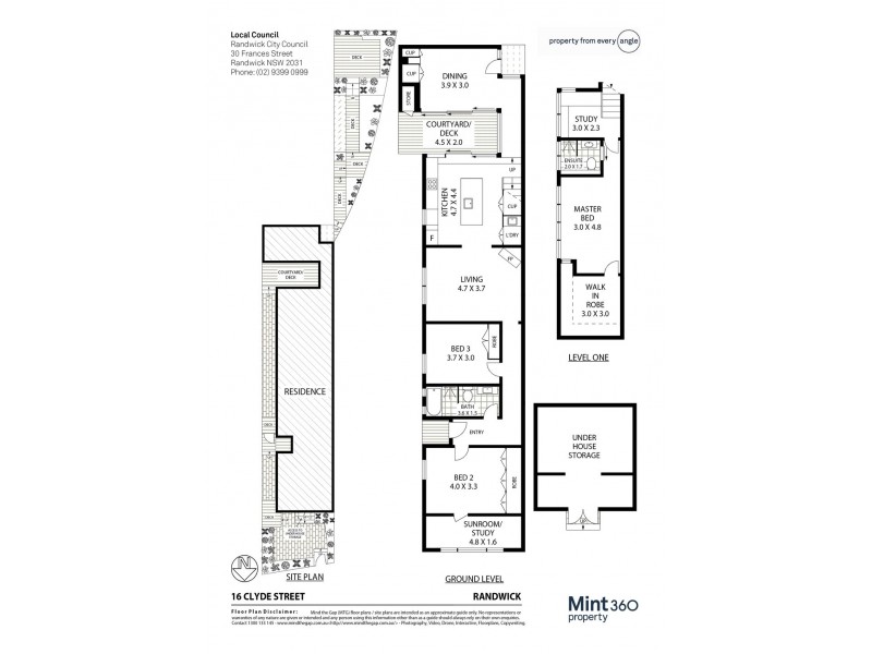 16 Clyde Street, Randwick NSW 2031 Floorplan