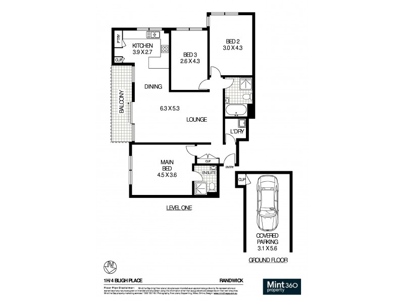 1H/4 Bligh Place, Randwick NSW 2031