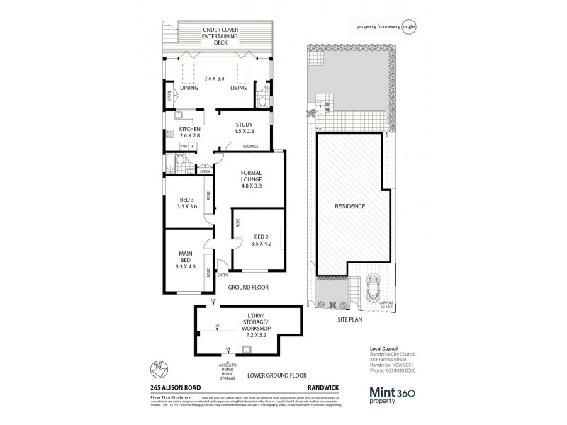 265 Alison Road, Randwick NSW 2031 Floorplan