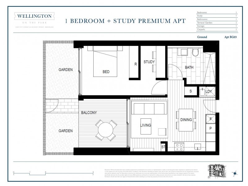 BG03/34 McEvoy Street, Waterloo NSW 2017 Floorplan