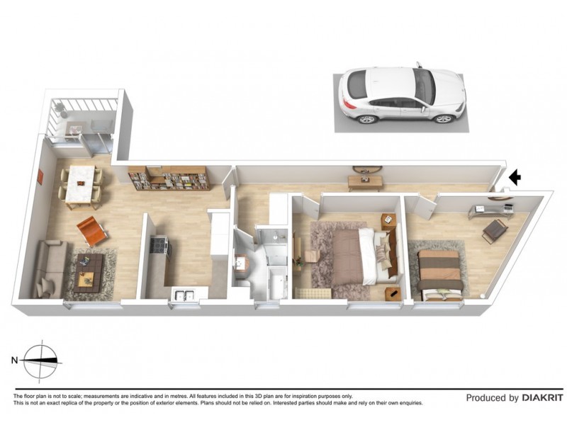1/1 Brown Road, Maroubra NSW 2035 Floorplan