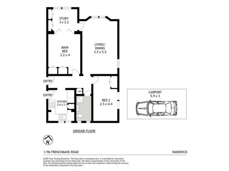 96 Frenchmans Rd, Randwick NSW 2031
