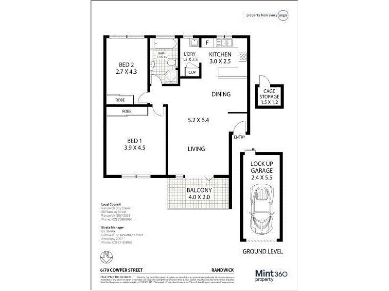 6/70 Cowper Street, Randwick NSW 2031