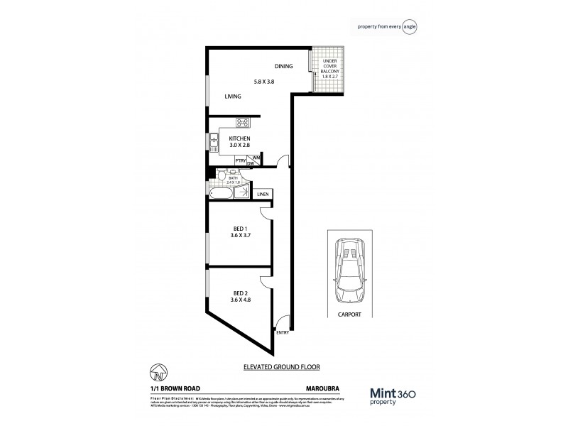 1/1 Brown Street, Maroubra NSW 2035