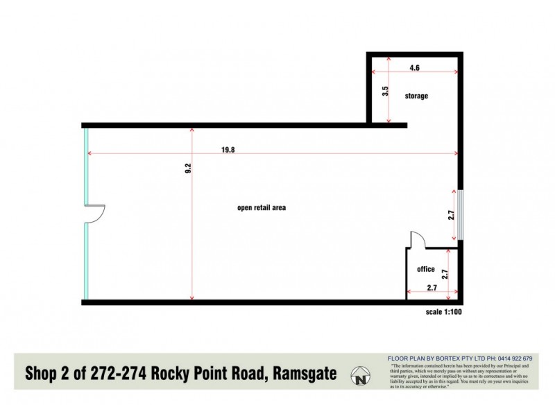 2/272-274 Rocky Point Road, Ramsgate NSW 2217 Floorplan