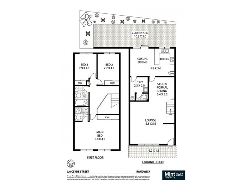 9/6 Clyde Street, Randwick NSW 2031 Floorplan