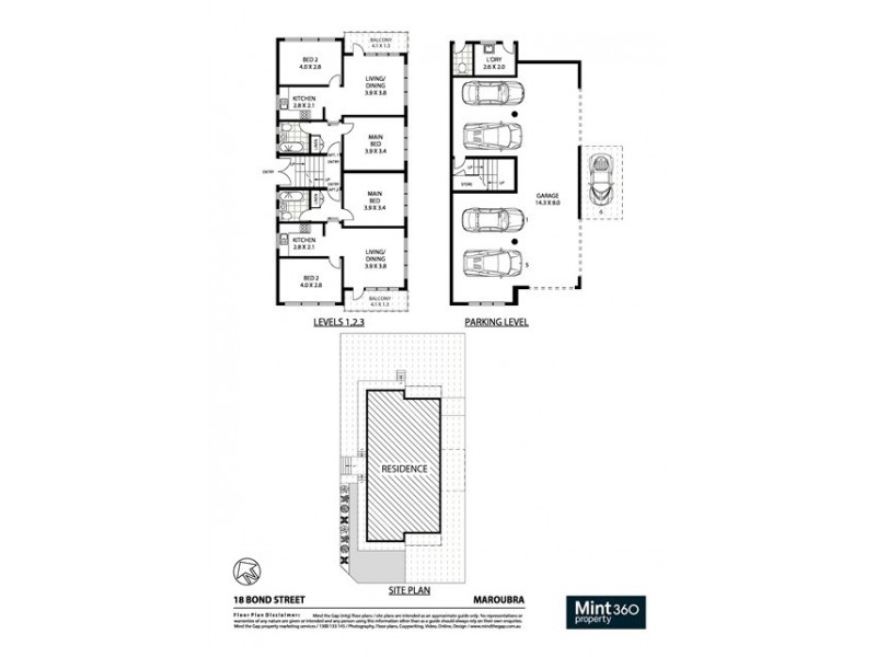 1 – 6/18 Bond Street, Maroubra NSW 2035 Floorplan