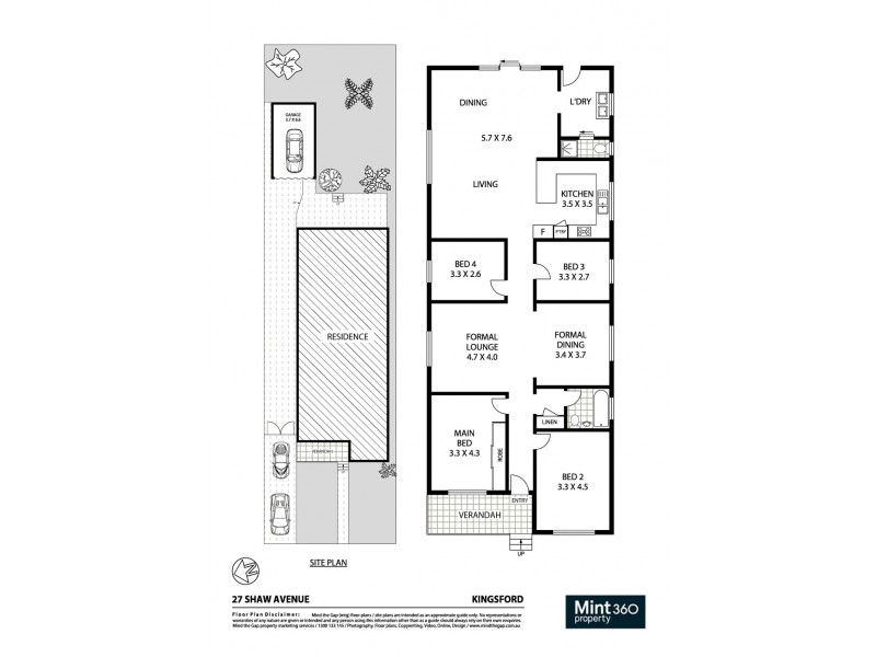 27 Shaw Avenue, Kingsford NSW 2032 Floorplan