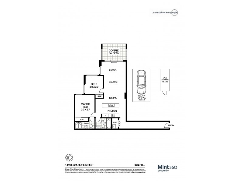 14/18-22A Hope Street, Rosehill NSW 2142 Floorplan