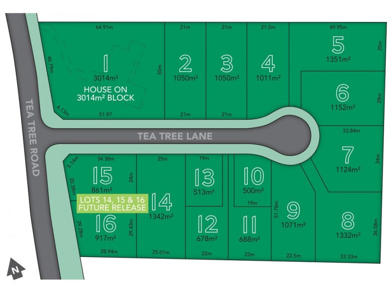 Lots 2-16 Tea Tree Lane, Forster NSW 2428