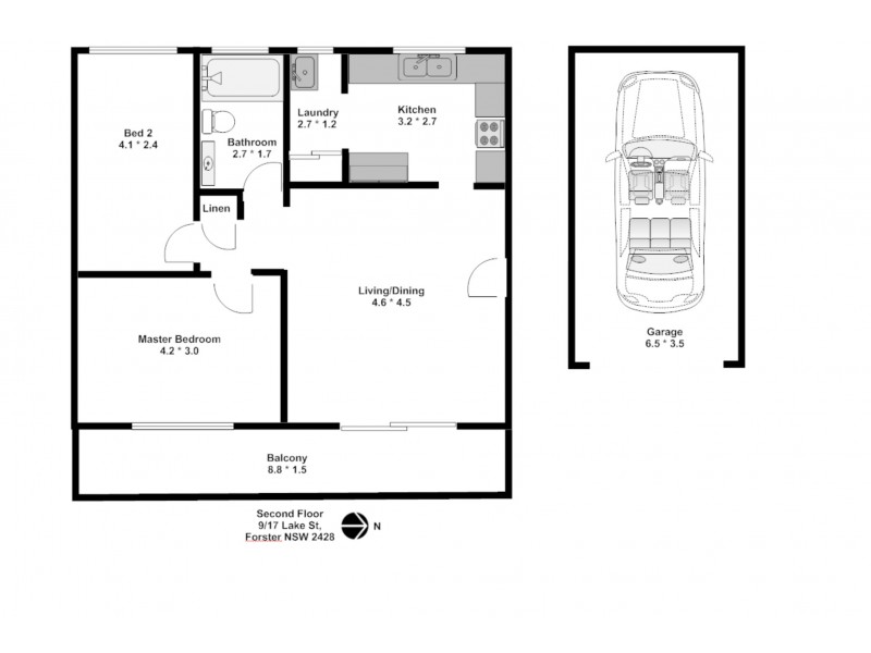 9/17 Lake St, Forster NSW 2428