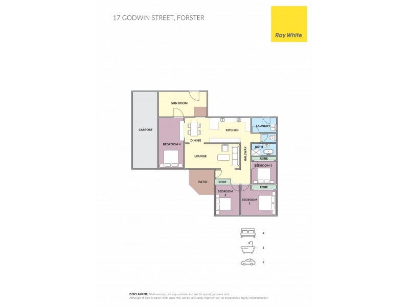 17 Godwin Street, Forster NSW 2428 Floorplan
