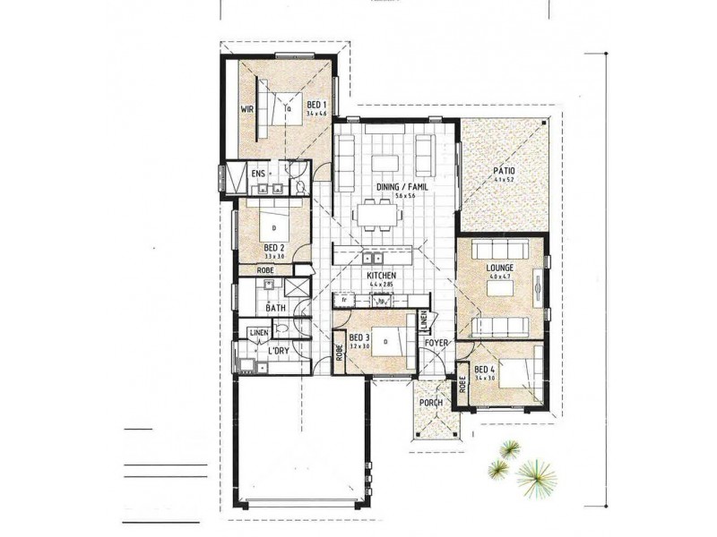 44 Ronaldo Way, Urangan QLD 4655 Floorplan