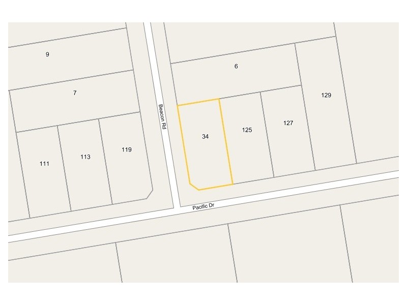 34 Pacific Drive, Booral QLD 4655 Floorplan