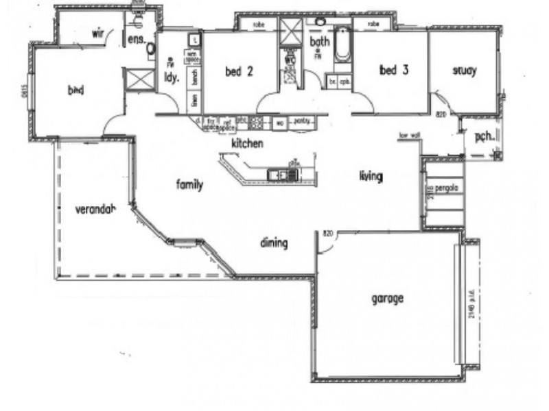 54 Orchid Drive, Burrum Heads QLD 4659 Floorplan