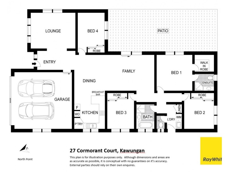 27 Cormorant Court, Kawungan QLD 4655 Floorplan