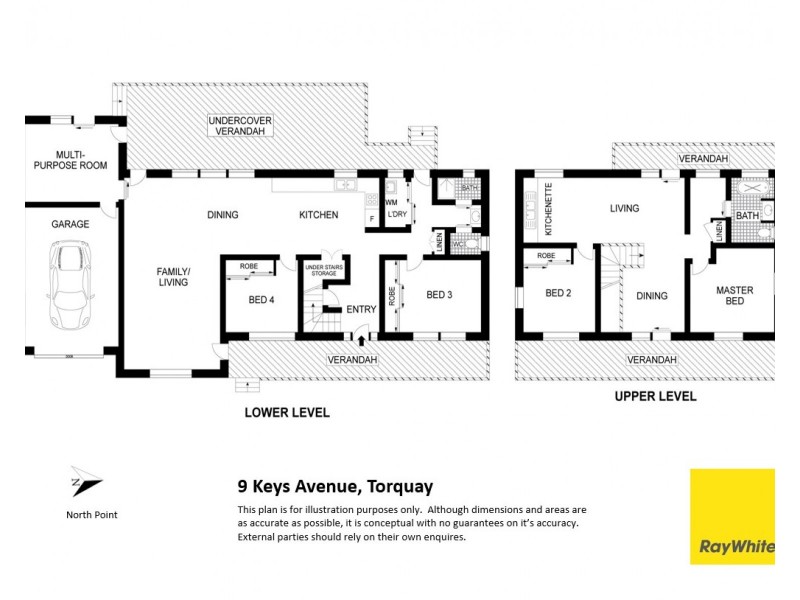 9 Keys Avenue, Torquay QLD 4655 Floorplan