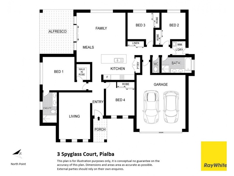 3 Spyglass Court, Pialba QLD 4655 Floorplan