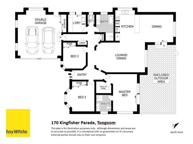 170 Kingfisher Parade, Toogoom QLD 4655 Floorplan