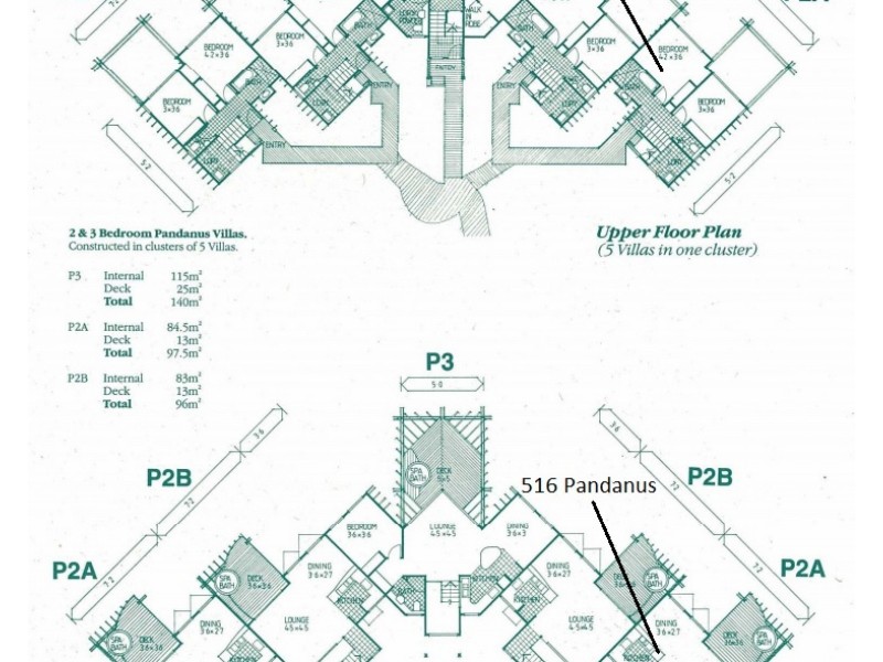 516 Pandanus Villa, Kingfisher Bay Village, Fraser Island QLD 4581 Floorplan