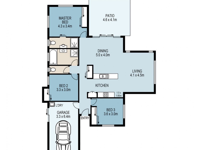 72 Tranquil Drive, Wondunna QLD 4655 Floorplan