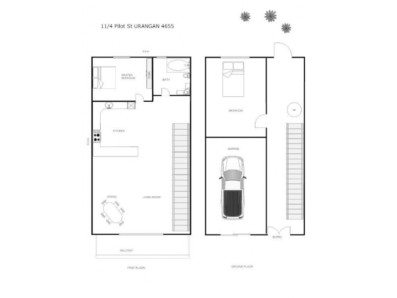 11/4 Pilot Street, Urangan QLD 4655 Floorplan