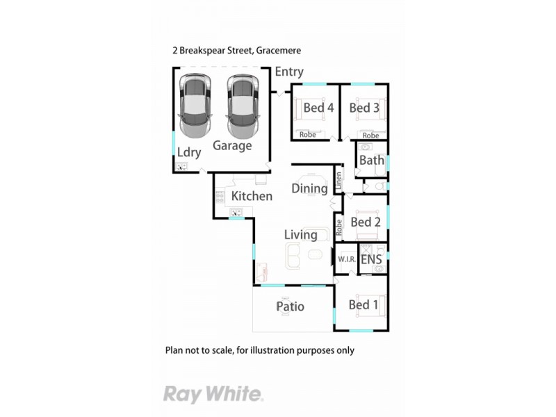 2 Breakspear Street, Gracemere QLD 4702 Floorplan