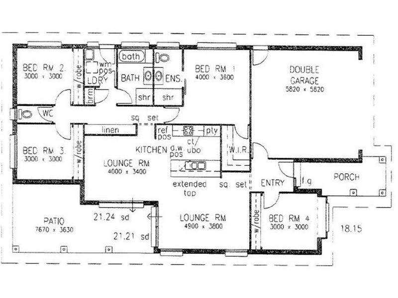 8  Bronco Crescent, Gracemere QLD 4702 Floorplan