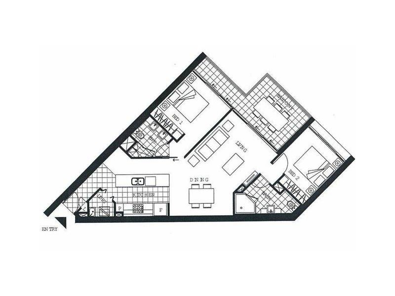 142/30 Macrossan Street, Brisbane City QLD 4000 Floorplan