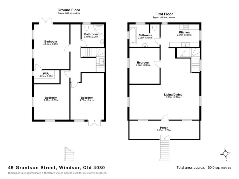 49 Grantson Street, Windsor QLD 4030 Floorplan