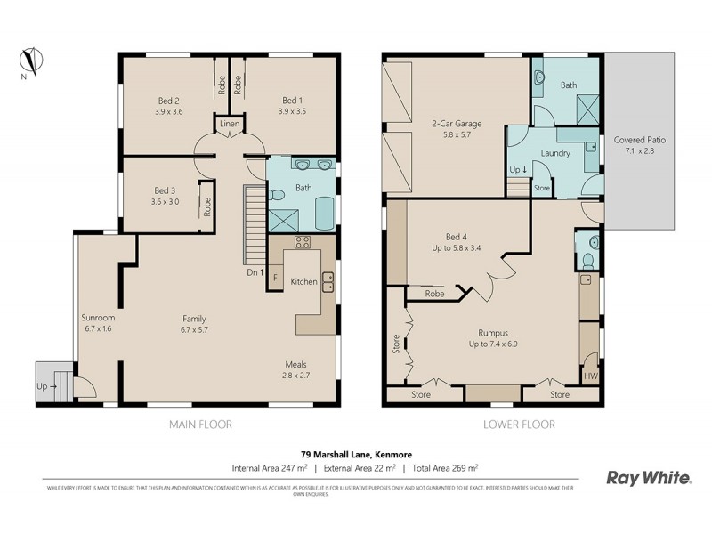 79 Marshall Lane, Kenmore QLD 4069 Floorplan