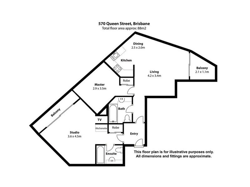 2305-06/570 Queen Street, Brisbane City QLD 4000 Floorplan
